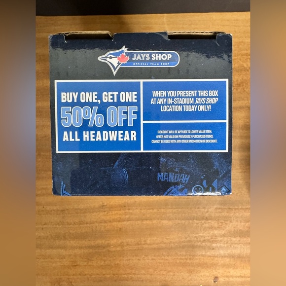 NIB Limited Edition Alek Manoah Toronto Blue Jays Pitcher SGA 05/14 Bobblehead - Picture 5 of 5